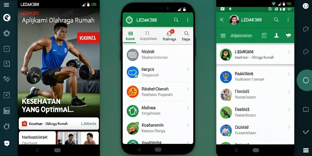 Tampilan antarmuka LEDAK388 yang intuitif dan mudah digunakan.