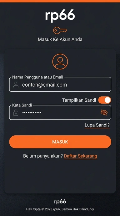 Cara Masuk Akun rp66 dengan Mudah dan Cepat