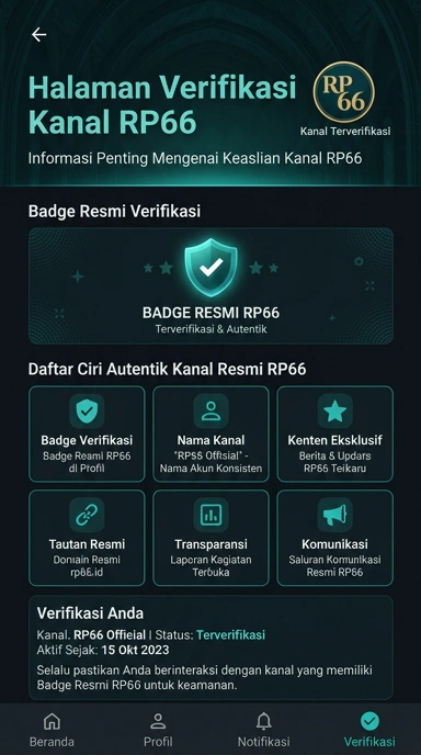 Kanal Resmi rp66 untuk Pengguna Android